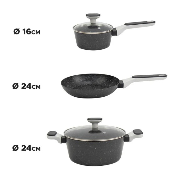Stirup Essential Cookware Set 3pc
